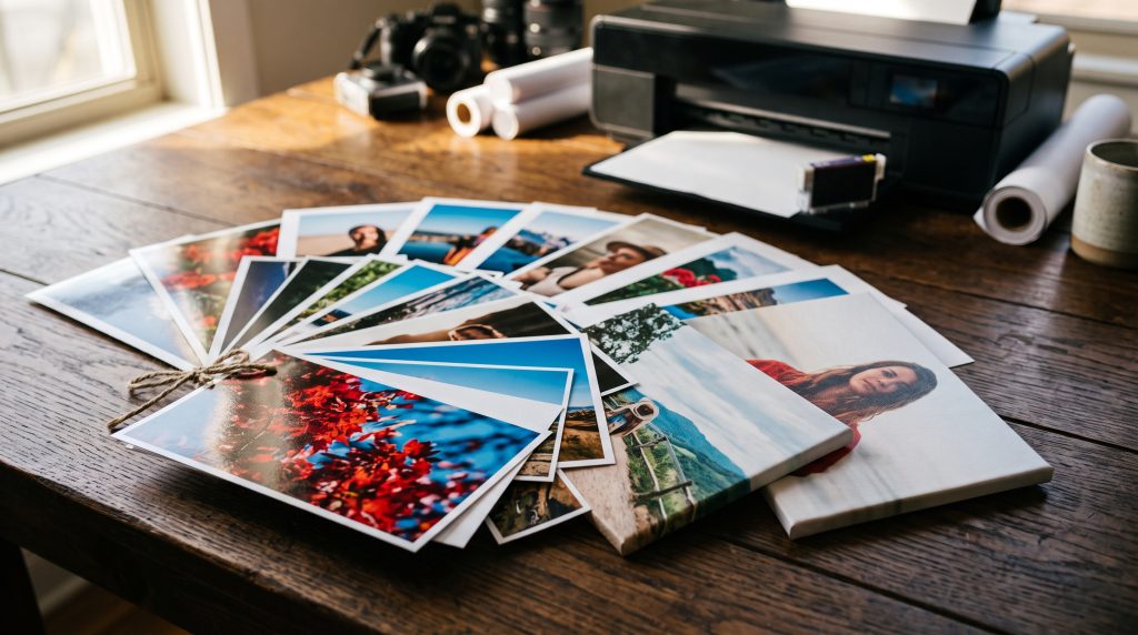 High quality photo printing services in Rawalpindi displayed as a curated print collection