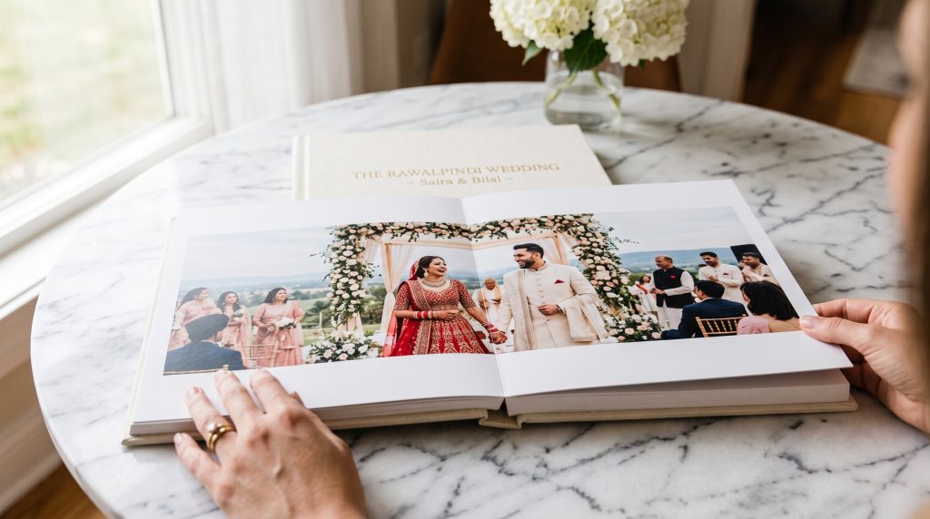 Layflat Modern Wedding Albums Islamabad